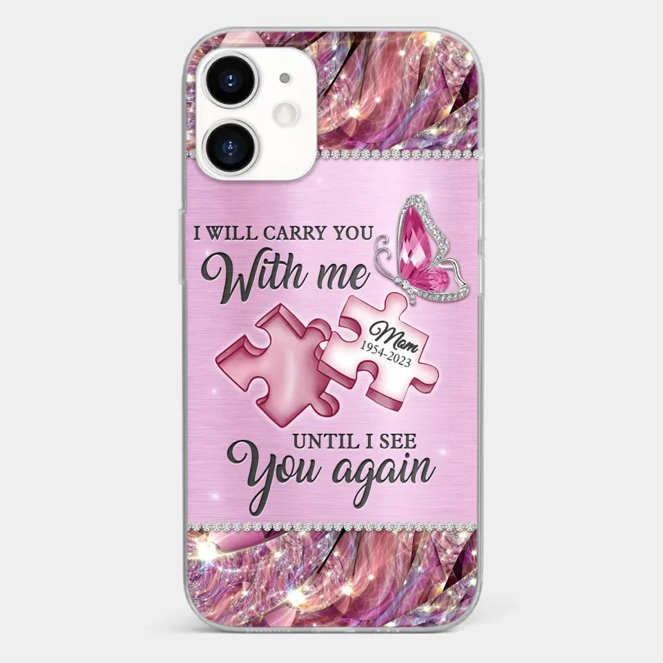 A Piece Of My Heart Lives In Heaven - Memorial Personalized Custom Clear Phone Case - Sympathy Gift For Family Members 10 A Piece Of My Heart Lives In Heaven - Memorial Personalized Custom Clear Phone Case - Sympathy Gift For Family Members - Image 10