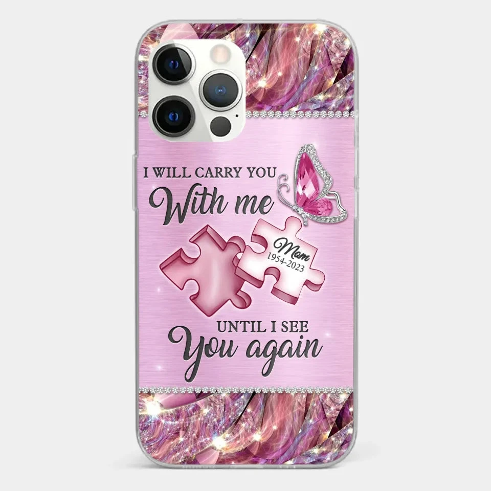 A Piece Of My Heart Lives In Heaven - Memorial Personalized Custom Clear Phone Case - Sympathy Gift For Family Members 15 A Piece Of My Heart Lives In Heaven - Memorial Personalized Custom Clear Phone Case - Sympathy Gift For Family Members - Image 15