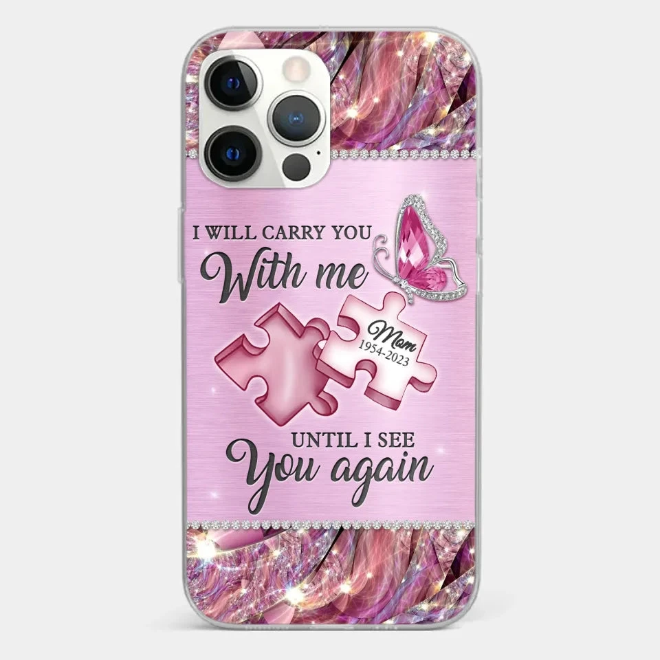 A Piece Of My Heart Lives In Heaven - Memorial Personalized Custom Clear Phone Case - Sympathy Gift For Family Members 16 A Piece Of My Heart Lives In Heaven - Memorial Personalized Custom Clear Phone Case - Sympathy Gift For Family Members - Image 16