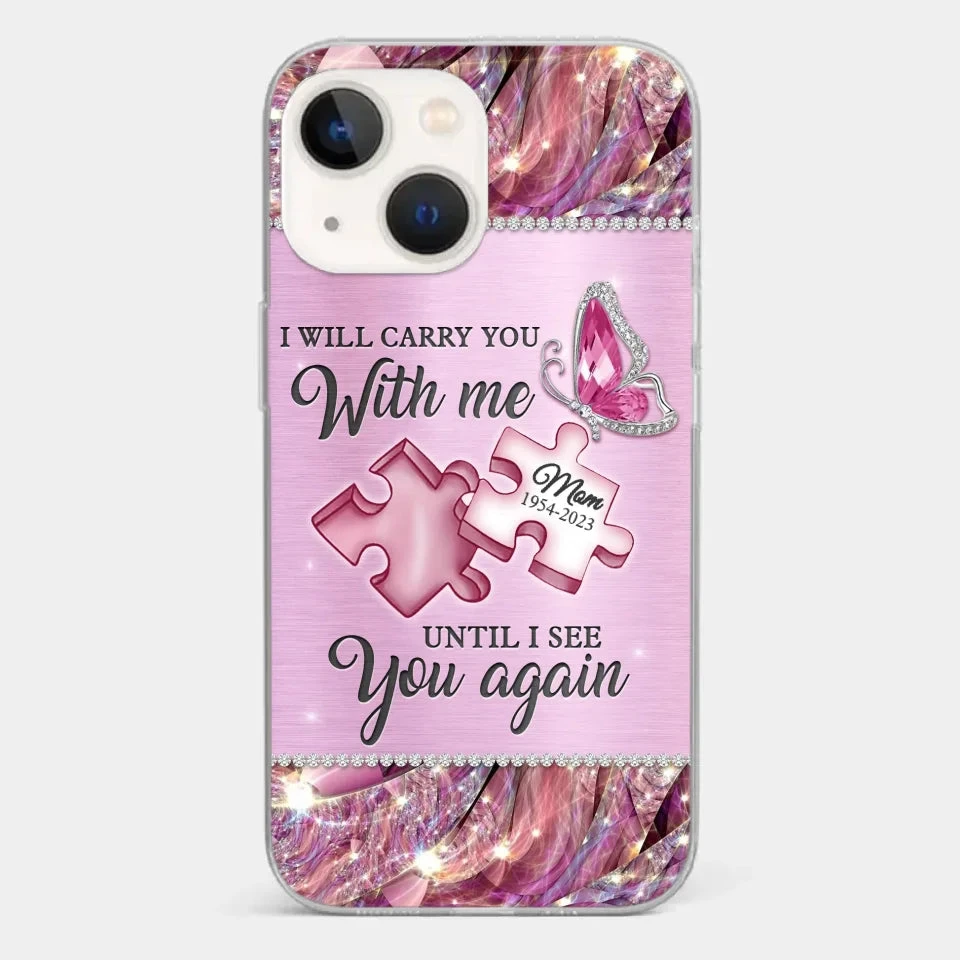 A Piece Of My Heart Lives In Heaven - Memorial Personalized Custom Clear Phone Case - Sympathy Gift For Family Members 18 A Piece Of My Heart Lives In Heaven - Memorial Personalized Custom Clear Phone Case - Sympathy Gift For Family Members - Image 18