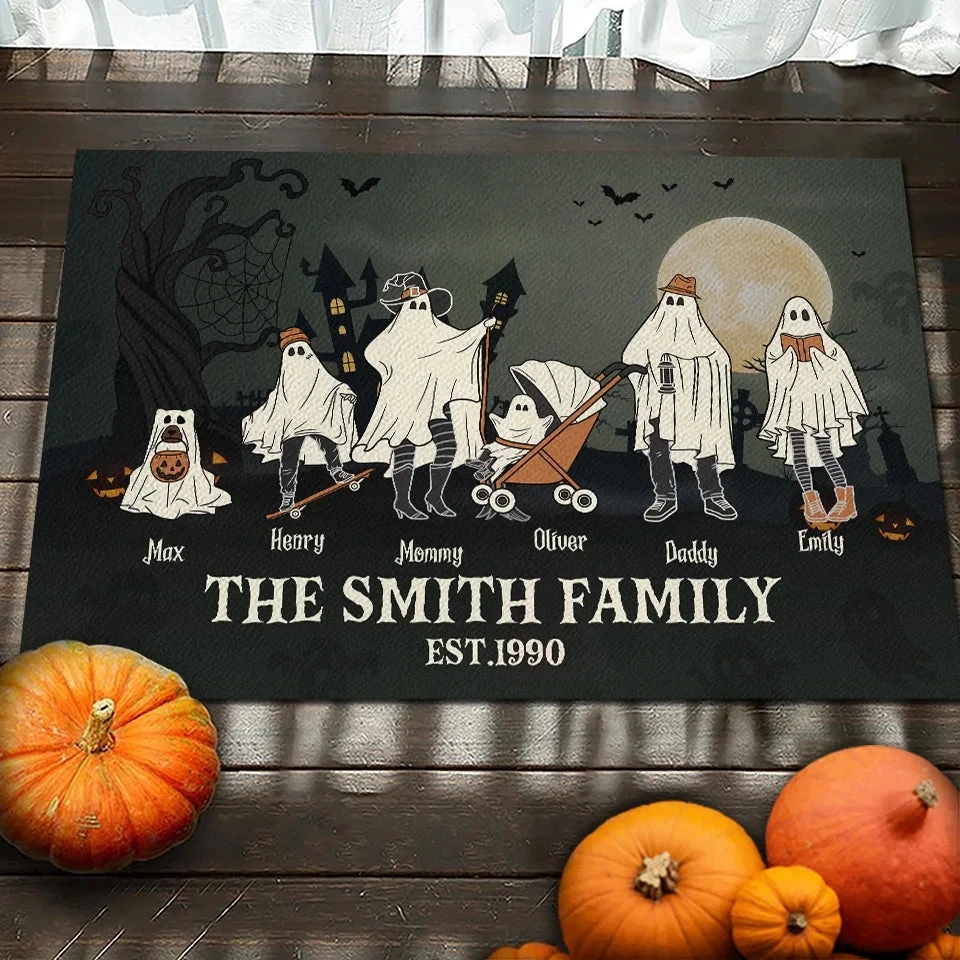 Ain't No Family Like The One We Got - Family Personalized Custom Home Decor Decorative Mat - Halloween Gift For Family Members 4 Ain't No Family Like The One We Got - Family Personalized Custom Home Decor Decorative Mat - Halloween Gift For Family Members - Image 4