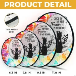 Best Friends Are Never Forgotten - Memorial Personalized Custom Stained Glass Window Hanging Suncatcher - Sympathy Gift For Pet Owners, Pet Lovers -Pawfect House Store 66da6691baf4b