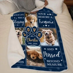 Custom Photo Thanks For Everything, I Had A Great Time - Memorial Personalized Custom Blanket - Sympathy Gift For Pet Owners, Pet Lovers 12 Custom Photo Thanks For Everything, I Had A Great Time - Memorial Personalized Custom Blanket - Sympathy Gift For Pet Owners, Pet Lovers -Pawfect House Store 66dac1cdd70d1