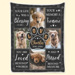 Custom Photo Thanks For Everything, I Had A Great Time - Memorial Personalized Custom Blanket - Sympathy Gift For Pet Owners, Pet Lovers 13 Custom Photo Thanks For Everything, I Had A Great Time - Memorial Personalized Custom Blanket - Sympathy Gift For Pet Owners, Pet Lovers -Pawfect House Store 66dac1cf638c4