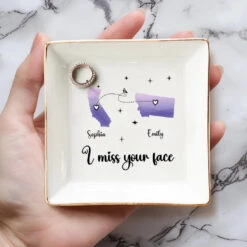 The Best Of Me Is Yet To Come - Bestie Personalized Custom Jewelry Dish - Gift For Best Friends, BFF, Sisters -Pawfect House Store 66dad6e6af06e
