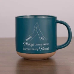 Time Spent With Pets Is Never Wasted - Memorial Personalized Custom Pottery Mug - Sympathy Gift For Pet Owners, Pet Lovers