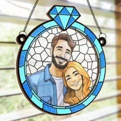 Custom Photo My Favorite Fairytale Is Our Love Story - Couple Personalized Window Hanging Suncatcher - Gift For Husband Wife, Anniversary 8 Custom Photo My Favorite Fairytale Is Our Love Story - Couple Personalized Window Hanging Suncatcher - Gift For Husband Wife, Anniversary -Pawfect House Store 66de867d88b23