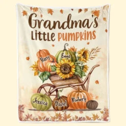 Every House Needs A Grandma In It - Family Personalized Custom Blanket - Gift For Grandma