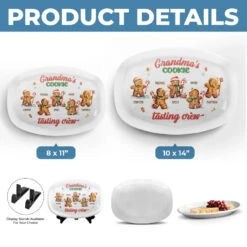 Christmas Eve Is Family Night - Family Personalized Custom Platter - Christmas Gift For Mom, Grandma 9 Christmas Eve Is Family Night - Family Personalized Custom Platter - Christmas Gift For Mom, Grandma -Pawfect House Store 66e423933f9b8