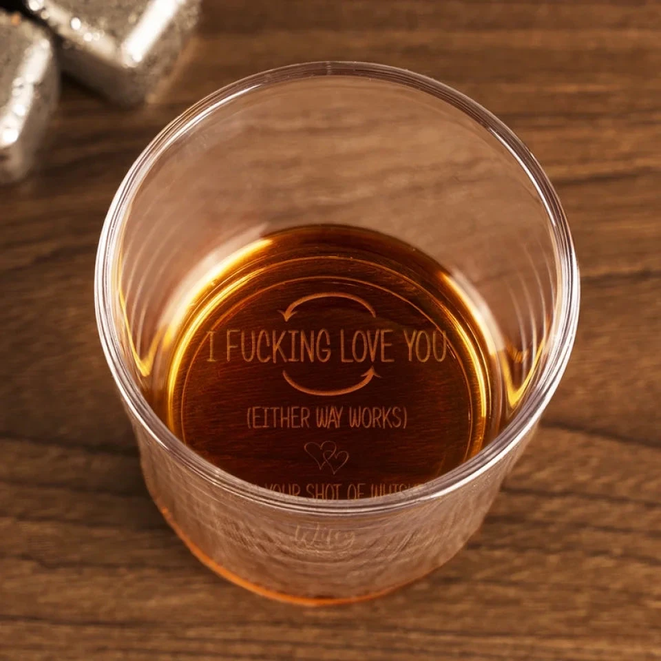 You Give Love A Special Meaning - Couple Personalized Custom Whiskey Glass - Gift For Husband Wife, Anniversary 3 You Give Love A Special Meaning - Couple Personalized Custom Whiskey Glass - Gift For Husband Wife, Anniversary - Image 3