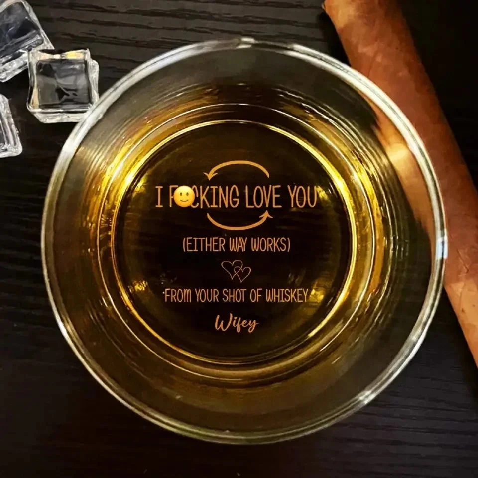 You Give Love A Special Meaning - Couple Personalized Custom Whiskey Glass - Gift For Husband Wife, Anniversary 1 You Give Love A Special Meaning - Couple Personalized Custom Whiskey Glass - Gift For Husband Wife, Anniversary