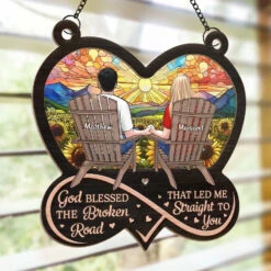 Together, We Create A Beautiful Journey - Couple Personalized Window Hanging Suncatcher Ornament - Christmas Gift For Husband Wife, Anniversary 8 Together, We Create A Beautiful Journey - Couple Personalized Window Hanging Suncatcher Ornament - Christmas Gift For Husband Wife, Anniversary -Pawfect House Store 66f11be73ad40