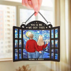 My Favorite Place To Be Is By Your Side - Couple Personalized Window Hanging Suncatcher Ornament - Christmas Gift For Husband Wife, Anniversary 7 My Favorite Place To Be Is By Your Side - Couple Personalized Window Hanging Suncatcher Ornament - Christmas Gift For Husband Wife, Anniversary -Pawfect House Store 66f137d3f0e80