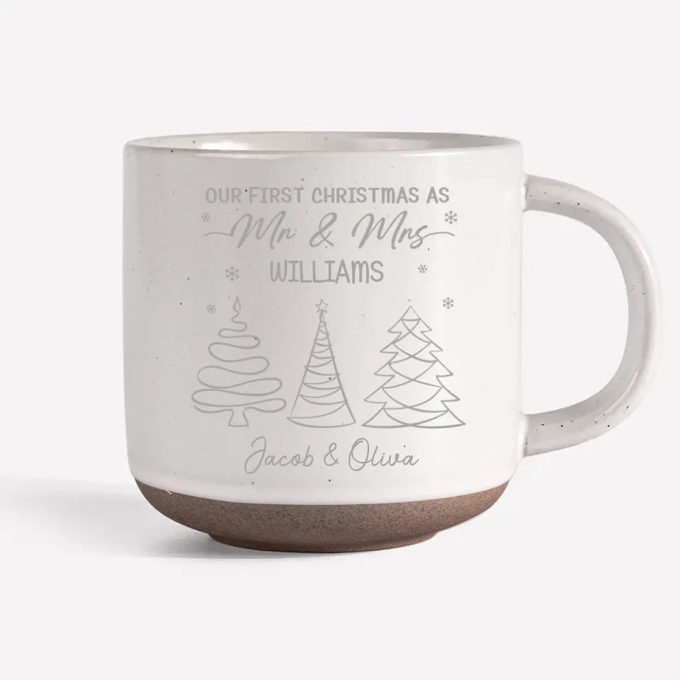 Being Married To Me Is The Gift This Year - Couple Personalized Custom Pottery Mug - Christmas Gift For Husband Wife, Anniversary, First Christmas 7 Being Married To Me Is The Gift This Year - Couple Personalized Custom Pottery Mug - Christmas Gift For Husband Wife, Anniversary, First Christmas - Image 7