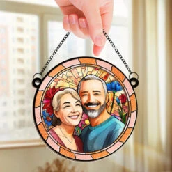 Custom Photo I Fall For You More Every Day - Couple Personalized Window Hanging Suncatcher Ornament - Gift For Husband Wife, Anniversary 9 Custom Photo I Fall For You More Every Day - Couple Personalized Window Hanging Suncatcher Ornament - Gift For Husband Wife, Anniversary -Pawfect House Store 66f3d6f301d08