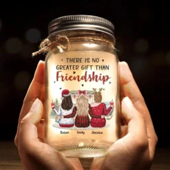 Let Friends Warm Your Heart This Christmas - Bestie Personalized Custom Mason Jar Light - Christmas Gift For Best Friends, BFF, Sisters 11 Let Friends Warm Your Heart This Christmas - Bestie Personalized Custom Mason Jar Light - Christmas Gift For Best Friends, BFF, Sisters -Pawfect House Store 66f3db9510f4d