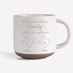 The Love Between Family Knows No Distance - Family Personalized Custom Pottery Mug - Gift For Family Members, Siblings, Brothers, Sisters 16 The Love Between Family Knows No Distance - Family Personalized Custom Pottery Mug - Gift For Family Members, Siblings, Brothers, Sisters -Pawfect House Store 66f4dd728a1fa 944085ae 90a4 4e45 9b39 180f705c6650