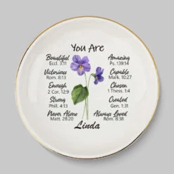 A Friend Is Like A Flower - Bestie Personalized Custom Jewelry Dish - Gift For Best Friends, BFF, Sisters 9 A Friend Is Like A Flower - Bestie Personalized Custom Jewelry Dish - Gift For Best Friends, BFF, Sisters -Pawfect House Store 66f5057c9b4c0