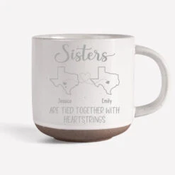 The Greatest Gift Of Life Is Friendship - Bestie Personalized Custom Pottery Mug - Gift For Best Friends, BFF, Sisters -Pawfect House Store 66f6976a0c84a bece4110 2a0d 40ae 9610 5345baf6a071