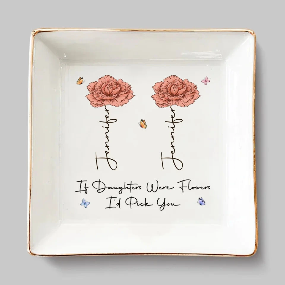 Thankful For Every Moment Together - Family Personalized Custom Jewelry Dish - Gift For Grandma, Mom, Daughter 2 Thankful For Every Moment Together - Family Personalized Custom Jewelry Dish - Gift For Grandma, Mom, Daughter - Image 2