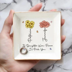 Thankful For Every Moment Together - Family Personalized Custom Jewelry Dish - Gift For Grandma, Mom, Daughter 8 Thankful For Every Moment Together - Family Personalized Custom Jewelry Dish - Gift For Grandma, Mom, Daughter -Pawfect House Store 66fa55c91a40b
