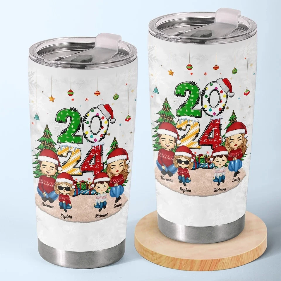 Christmas Eve Is For Families To Share - Family Personalized Custom Tumbler - Christmas Gift For Family Members 1 Christmas Eve Is For Families To Share - Family Personalized Custom Tumbler - Christmas Gift For Family Members