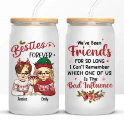 Life Is Easier With A Best Friend Like You By My Side - Bestie Personalized Custom Glass Cup, Iced Coffee Cup - Christmas Gift For Best Friends, BFF, Sisters 11 Life Is Easier With A Best Friend Like You By My Side - Bestie Personalized Custom Glass Cup, Iced Coffee Cup - Christmas Gift For Best Friends, BFF, Sisters -Pawfect House Store 66fbae2fd05a6
