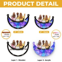 There Is No Greater Gift Than BFF - Bestie Personalized Window Hanging Suncatcher - Christmas Gift For Best Friends, BFF, Sisters 9 There Is No Greater Gift Than BFF - Bestie Personalized Window Hanging Suncatcher - Christmas Gift For Best Friends, BFF, Sisters -Pawfect House Store 66fbcf28c53b9