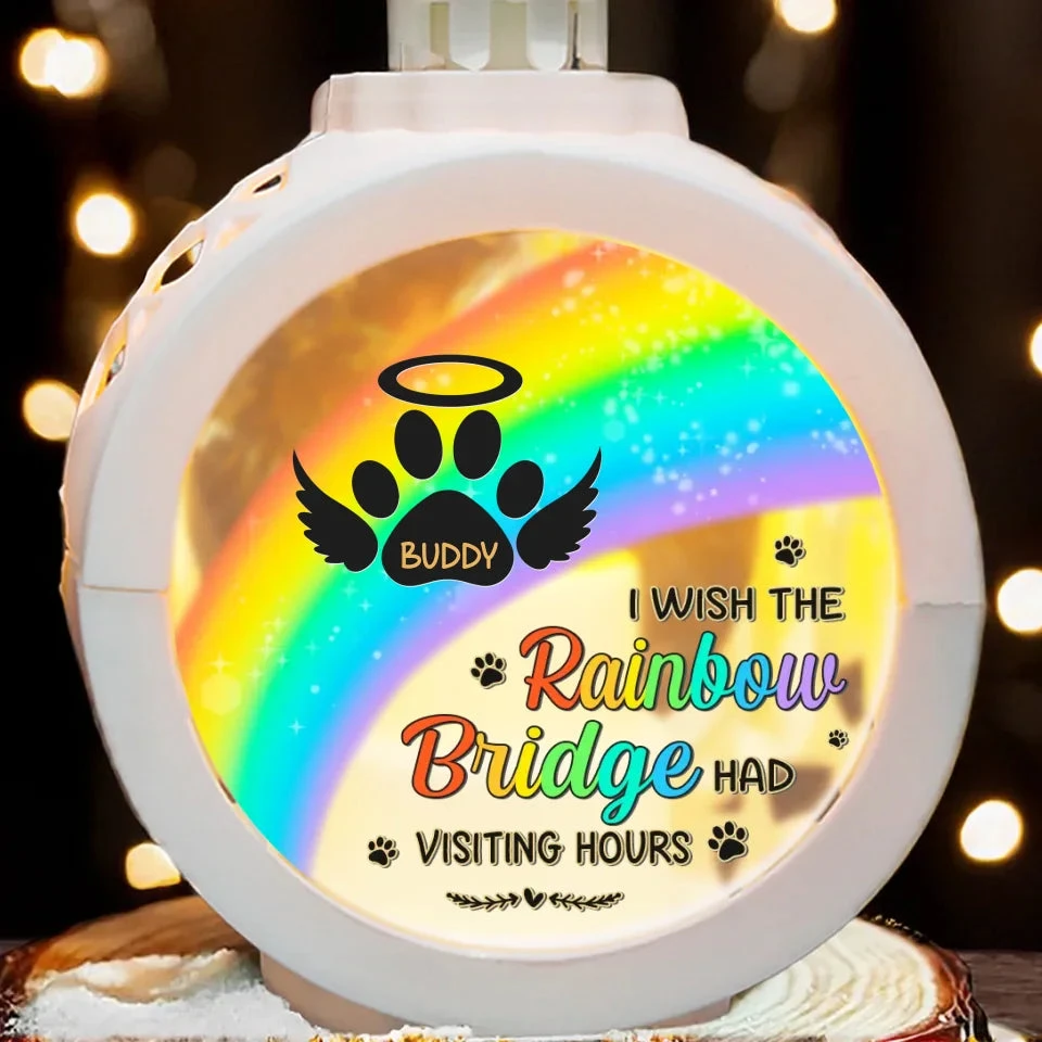 Every Rainbow Is A Reminder Of The Love We Shared - Memorial Personalized Custom Candlelight Lantern Ornament - Christmas Gift, Sympathy Gift For Pet Owners, Pet Lovers 3 Every Rainbow Is A Reminder Of The Love We Shared - Memorial Personalized Custom Candlelight Lantern Ornament - Christmas Gift, Sympathy Gift For Pet Owners, Pet Lovers - Image 3