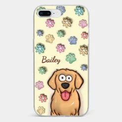 My Pet’s Happiness Is My Daily Mission - Dog & Cat Personalized Custom 3D Inflated Effect Printed Clear Phone Case - Gift For Pet Owners, Pet Lovers -Pawfect House Store 6703c1754121b adf22ad1 519d 41bb 915f 0c0bf00ac014