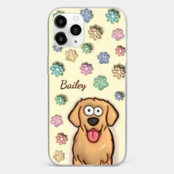 My Pet’s Happiness Is My Daily Mission - Dog & Cat Personalized Custom 3D Inflated Effect Printed Clear Phone Case - Gift For Pet Owners, Pet Lovers -Pawfect House Store 6703c1789036e 61c027ba 6054 4de8 82e8 558937d24caa