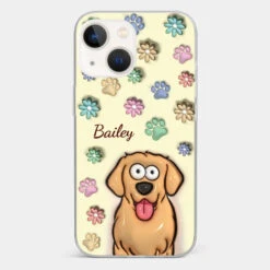 My Pet’s Happiness Is My Daily Mission - Dog & Cat Personalized Custom 3D Inflated Effect Printed Clear Phone Case - Gift For Pet Owners, Pet Lovers -Pawfect House Store 6703c17e88424 453af01b 73a8 4a67 959d fe4c0563895f