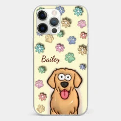 My Pet’s Happiness Is My Daily Mission - Dog & Cat Personalized Custom 3D Inflated Effect Printed Clear Phone Case - Gift For Pet Owners, Pet Lovers -Pawfect House Store 6703c1829974c db406f89 2283 41d3 9f91 f276f85c4a13