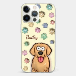 My Pet’s Happiness Is My Daily Mission - Dog & Cat Personalized Custom 3D Inflated Effect Printed Clear Phone Case - Gift For Pet Owners, Pet Lovers -Pawfect House Store 6703c1865bf0d 1bfd4540 6019 4425 b904 2e719d3f37a0