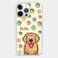 My Pet’s Happiness Is My Daily Mission - Dog & Cat Personalized Custom 3D Inflated Effect Printed Clear Phone Case - Gift For Pet Owners, Pet Lovers -Pawfect House Store 6703c1878e05c 867601b3 d51c 434f 9441 fa00ec4f769b