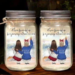 There Is No Greater Gift Than Friendship - Bestie Personalized Custom Mason Jar Light - Christmas Gift For Best Friends, BFF, Sisters 8 There Is No Greater Gift Than Friendship - Bestie Personalized Custom Mason Jar Light - Christmas Gift For Best Friends, BFF, Sisters -Pawfect House Store 6704a7ac2a07a