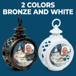 Custom Photo You Are Never Far From Our Hearts - Memorial Personalized Custom Candlelight Lantern Ornament - Sympathy Gift, Christmas Gift For Family Members -Pawfect House Store 6704a7e405903