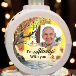 Custom Photo You Are Never Far From Our Hearts - Memorial Personalized Custom Candlelight Lantern Ornament - Sympathy Gift, Christmas Gift For Family Members -Pawfect House Store 6704a8b7c42bf