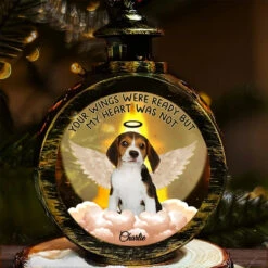 Custom Photo Memories Are The Light That Guides Our Hearts - Memorial Personalized Custom Candlelight Lantern Ornament - Christmas Gift, Sympathy Gift For Pet Owners, Pet Lovers