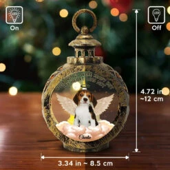 Custom Photo Memories Are The Light That Guides Our Hearts - Memorial Personalized Custom Candlelight Lantern Ornament - Christmas Gift, Sympathy Gift For Pet Owners, Pet Lovers -Pawfect House Store 6704ae0028595