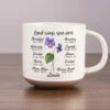 You Make Every Day Brighter Just By Being You - Bestie Personalized Custom Printed Pottery Mug - Gift For Best Friends, BFF, Sisters