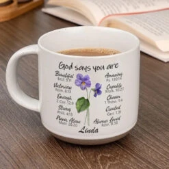 You Make Every Day Brighter Just By Being You - Bestie Personalized Custom Printed Pottery Mug - Gift For Best Friends, BFF, Sisters -Pawfect House Store 6705078e8d9fe