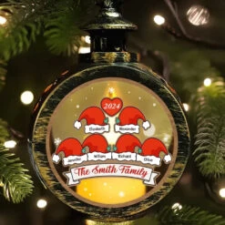The Best Part Of Christmas - Family Personalized Custom Candlelight Lantern Ornament - Christmas Gift For Family Members -Pawfect House Store 670601ce44a2c