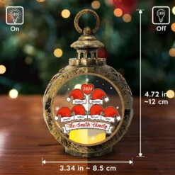 The Best Part Of Christmas - Family Personalized Custom Candlelight Lantern Ornament - Christmas Gift For Family Members -Pawfect House Store 670601d5b0f86
