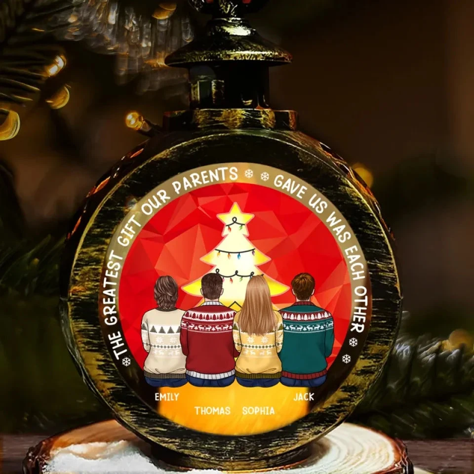 Family Is The Gift That Lasts Forever - Family Personalized Custom Candlelight Lantern Ornament - Christmas Gift For Family Members 1 Family Is The Gift That Lasts Forever - Family Personalized Custom Candlelight Lantern Ornament - Christmas Gift For Family Members