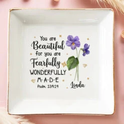 Surround Yourself With Good Vibes Only - Bestie Personalized Custom Jewelry Dish - Gift For Best Friends, BFF, Sisters