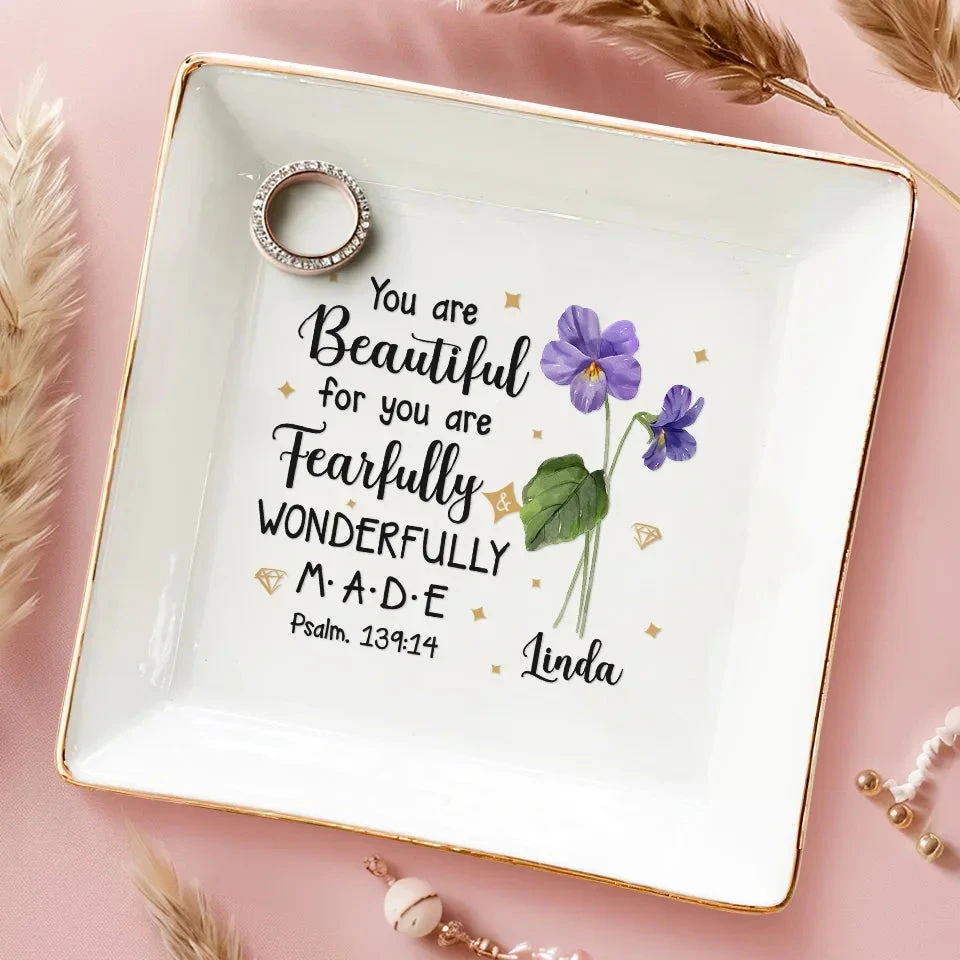 Surround Yourself With Good Vibes Only - Bestie Personalized Custom Jewelry Dish - Gift For Best Friends, BFF, Sisters 3 Surround Yourself With Good Vibes Only - Bestie Personalized Custom Jewelry Dish - Gift For Best Friends, BFF, Sisters - Image 3