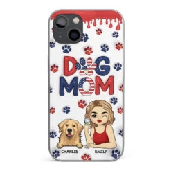 Cuddling With My Furry Happiness - Dog & Cat Personalized Custom 3D Inflated Effect Printed Clear Phone Case - Gift For Pet Owners, Pet Lovers