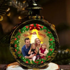 Custom Photo Family Bonds Are Unbreakable - Family Personalized Custom Candlelight Lantern Ornament - Christmas Gift For Family Members