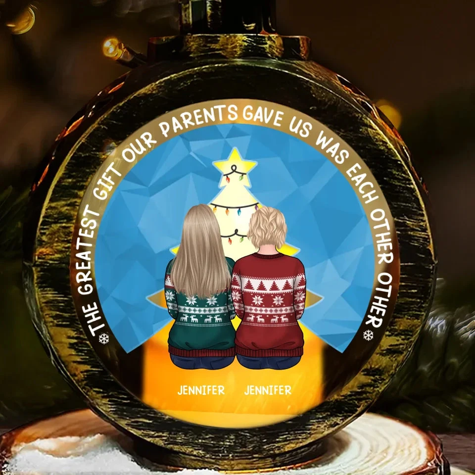 Family Is The Gift That Lasts Forever - Family Personalized Custom Candlelight Lantern Ornament - Christmas Gift For Family Members 2 Family Is The Gift That Lasts Forever - Family Personalized Custom Candlelight Lantern Ornament - Christmas Gift For Family Members - Image 2